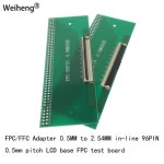FPC/FFC 어댑터, Ln-라인 96 핀 피치 LCD 베이스 테스트 보드, 유리 FR-4, 0.5mm-2.54mm, 1 개 : 라 임 상 사