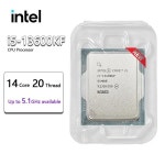 인텔 코어 i5-13600KF i5 3.5 GHz 14 20 스레드 CPU 10NM L3 = 24M 125W LGA 트레이, 신제품, 쿨러 없음 : 라 임 상 사
