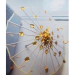 동화 일회용우산 황금 나라 술 고대도 의상 Hanfu Cos 구슬 커튼 리본 슈팅 소품 우산 파라과이 mujer 파라솔 : 해외구매4