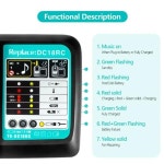 18VRC 배터리 충전기, 마키타 3A, 14.4V, 도구 전원 USB Prot, 냉각 선풍기 : 라 임 상 사