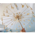 동화 일회용우산 황금 나라 술 고대도 의상 Hanfu Cos 구슬 커튼 리본 슈팅 소품 우산 파라과이 mujer 파라솔 : 해외구매4