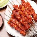 중국 양꼬치 320g 안주 나무꼬치 양고기 구이 : 제이 제이몰