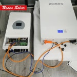 Rosen 리튬 배터리 48v 200ah 태양 전지, 리튬 폴리머 배터리 BMS : 선아유통