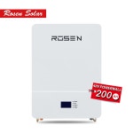 Rosen 리튬 배터리 48v 200ah 태양 전지, 리튬 폴리머 배터리 BMS : 선아유통