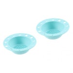 2pcs 실리콘 메이크업 어플리케이터 마스 파라 수 엘 칼라 콘 푸데 퍼펙트아메테 아투엔도스 클리너 매트 브러시 클리닝 패드 도구... 