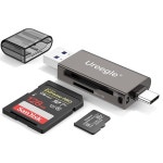 0/USB C, USB 메모리 카드 리더기, 안드로이드, 맥, 맥북 프로/에어, 컴퓨터, 카메라, 노트북, PC용 마이크로 SD USB 리더 : 단감직구상록