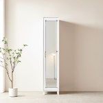 옷장 장롱 장롱 키큰장 원룸 싱글장 도어 수납 옷장 405 : 틈새하우스