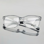 레이밴 7168D 8248 스퀘어 명품 투명 크리스털 패션 뿔테안경 명품 안경테 레이벤 : 투나인안경원