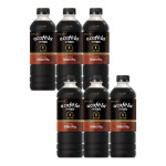 빙그레 아카페라 올데이 무설탕 아메리카노 1L x6펫 커피 음료 사무실 회사 목욕탕 편의점 피시방 PC방 당구장 모텔 액상 음료수 간식 : 통일샵