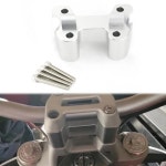 오토바이 CNC 핸들 바 트 라이저 클램프 두카티 몬스터 659 795 2009 2011-2016 1.5 인치 스페이서 : 데스크라운지
