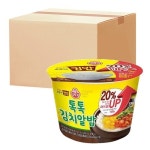 오뚜기 컵밥 톡톡김치알밥 222G 12입 맛있는 밥 컵밥 혼밥 즉석밥 볶음밥 도시락 간편 별미 : 통일샵