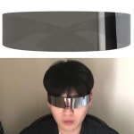 데이투 일자안경 그레이 수영용품 사진소품 파티안경 세기말감성 : DayTwo