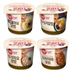 컵반 한끼뚝딱세트A (덮밥 4종 혼합 8입) : borabest