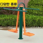 야외 운동기구 야외 공원 광장 커뮤니티 짙은 녹색 운동기구 노인을위한 운동 경로 : 더지마켓 구매대행