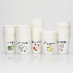 동물 디자인 종이컵 한박스 178ml, 1000개입, 1개 : 서연종이컵