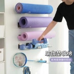 폼롤러 벽수납 정리 요가매트 벨트 로프정리걸이 벽걸이 1. 4개 팩 벽걸이형 : 민트하우스 1호점