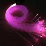 APP 16W LED 조명 키트, 스파클 플래시 포인트 글로우 PMMA 플라스틱 광섬유 케이블, : 천월종합유통