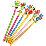 목탄연필 12pcs 풍차 동물 인형 디자인 비 독성 리드 나무 연필 학교 학생 쓰기 상/HB/drawingwholesale : 후후컴파니