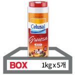 셀루살 안데스 호수염 미네랄 굵은소금 김장 코셔 펄솔트 1kg, 5개 : 안데스소금