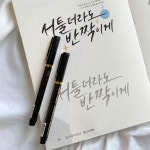 글씨를수놓다 캘리그라피 독학 연습 글씨체 배우기 펜 붓펜 : 글씨를수놓다