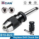 XCAN 자동 자체 조임 드릴 척, 모스 테이퍼 생크, MT2 커넥팅 로드, 키리스 B10, B22 : 제이블란도