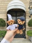 리츠 파리 호텔 기념품 곰인형 벨보이,셰프,베스로브 키링 Ritz Paris : 모더니엔