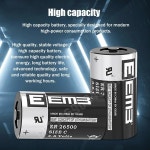10PCS ER26500 C 크기 3.6V 9000mAh 제어 알람 시계 도구 물 미터에 대 한 교체 리튬 배터리 : 천월종합운송
