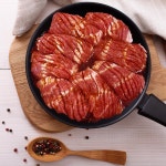 울산 등대갈비의 돼지갈비 양념 그대로 만든 칼집 양념목살 구이 400g : 등대갈비