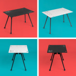 벙커노드 RUS Compact Table 1+1 컴팩트테이블 접이식 폴딩 사이드 원액션  캠핑 테이블 : 벙커노드