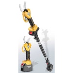 전동 전지가위 가지치기가위 장대가위 나무 전지 7.8버전 +2.2m 폴 + 배터리 1개 : oholyday