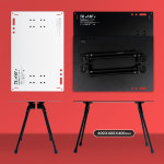 벙커노드 RUS Compact Table 1+1 컴팩트테이블 접이식 폴딩 사이드 원액션  캠핑 테이블 : 벙커노드