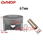 오토바이 67mm 피스톤 핀 링 1.21.22.5mm 세트 키트 어셈블리 Zongshen CG250 CG Egine 예비 부품 : 데스크라운지
