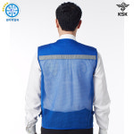 경신 KSK 64-A 사계절 작업복 근무복 망사 조끼 현장 배달 마트 레져 조끼 : 엄지작업복