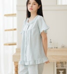 마누아 국산 여름 잠옷 커플 파자마 세일링 상하세트 2052 6052 ★무료선물포장★ : 잠토리몰