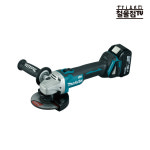 마끼다 18V 125mm 그라인더 DGA504ZX5 슬라이드 스위치 연마 절단 충전그라인더 : 연암홈센터