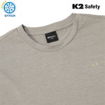 k2 세이프티 TS-4202 춘하 작업복 근무복 라운드 반팔 티셔츠 : 엄지작업복