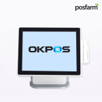 오케이포스 블랙 대여 식당 카페 포스기 임대 설치 : 인포팜