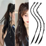 메탈땋은머리헤어피스 : 풀문shop