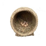 닭 사육장 둥지 부화란 보온 볏짚 대형 35x40cm 메추리 은친처 알집 : 엠제이아이앤티