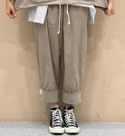 단지 시보리 배기 바지 : 써니언니 편집샵