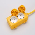 국산 캠핑 전기 리드선 연장선 캠핑멀티탭 작업선 2구 10m : 보람전기