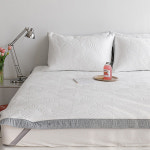 국내 듀라론 여름 냉감 침대패드 카페트 SS Q K : evesu