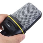 무지향성 스탠드마이크 3.5mm 커넥터 볼륨조절 옴니다이렉트 콘덴서마이크 : 애브리카트