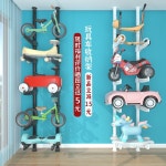 현관 킥보드 보관 거치대 정리 베란다 보관대 랙 걸이 붕붕카 진열 : 림피아마켓