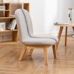 미니 소파 카페 거실 저렴한 코너 신혼 2인 짧은 싱글 의자 등받이 레저 낮은 발판 편안 : 하우지엄