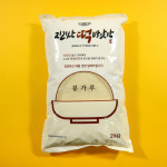 콩가루 2kg 콩고물 인절미가루 빙수용 인절미 눈꽃빙수 팥빙수 떡고물 쑥떡 : 지리산떡방앗간