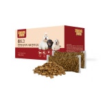 홈도그 전연령 강아지 한끼식사 사료 100g 치아 골격강화 강아지 사료 x 30팩 (3kg) : 헬로키튼