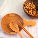 고급 티크 나무 우드 앞접시 : 주식회사대원코퍼레이션