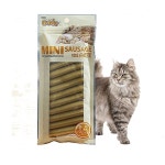 더캣츠 미니 연어소세지 12p   고양이 캣 고기 간식 져키 저키 스틱 치석 육포 : 라 도무스