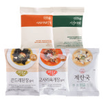 [21주년특별할인] 간편식 블럭국 즉석국 세트 동결건조 5종세트 1개 : 이지밥